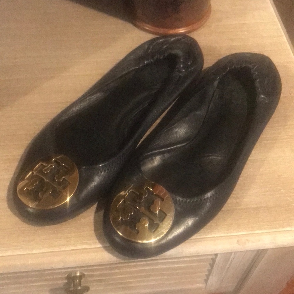 Tory Burch Black flats